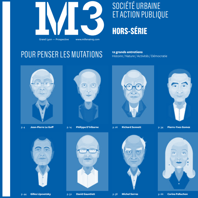 Extrait de la couverture de la revue "M3 Société urbaine et action publique - Hors-Série"